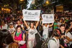 Calu Rivero, en la marcha del 8M: "No es no"