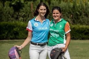 Camila Rossi e Inés Lalor, argentinas que actuarán por Italia e Irlanda.