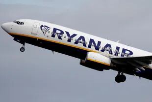 La joven le pidió disculpas por adelantado a la aerolínea Ryanair