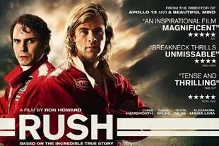 RUSH, el afiche de la película de Ron Howard
