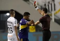 Boca: la dura sanción para Fabra por haber pisado a un rival en la Libertadores
