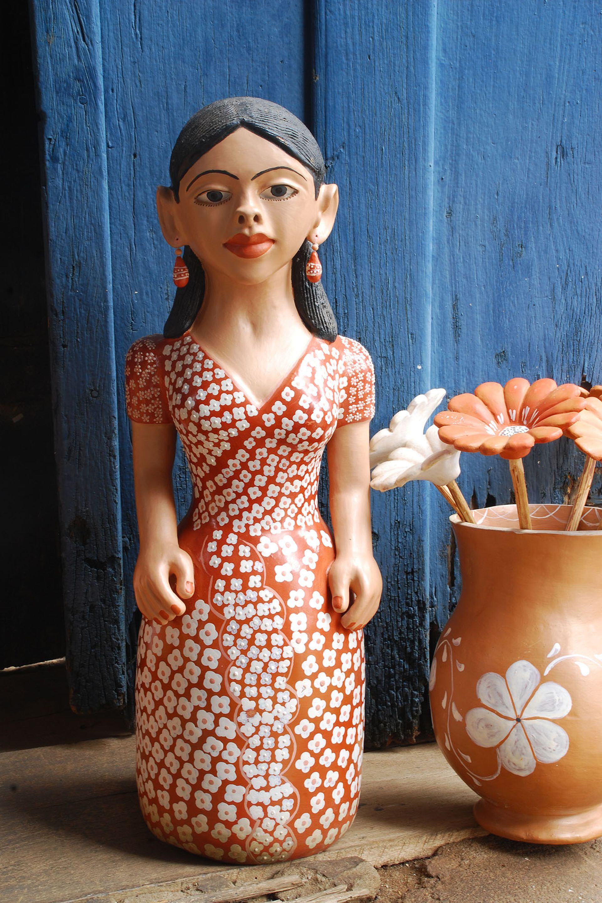 Muñeca en el centro de artesanos de Minas Novas