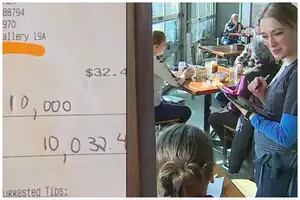 El cliente de un restaurante dejó una propina de 10 mil USD y emocionó al revelar el motivo