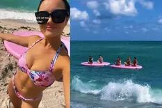 La atracción que un argentino montó en la playa de Miami y se volvió foco de elogios