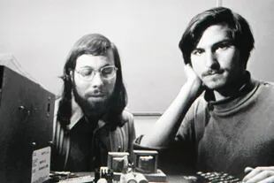Jobs y Wozniak a principios de la década de 1970