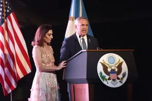 Acompañado por Wendy Hillebrand Stanley, el embajador Marc Stanley destacó los valores compartidos entre Estados Unidos y la Argentina