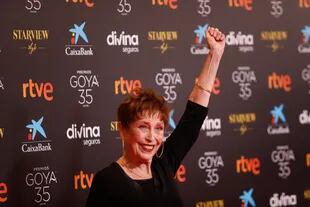 La actriz, en una imagen tomada en marzo de este año, durante la 35 edición de los Premios Goya