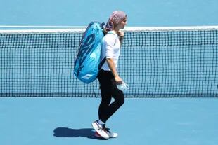 "Lo que estoy logrando es histórico para el tenis de mi país", celebró la iraní Meshkatolzahra Safi, de 17 años. 