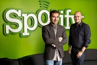 Martin Lorentzon y Daniel Ek, cofundadores de Spotify