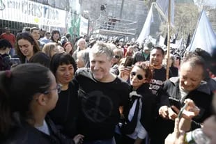 Amado Boudou arremetió contra lo que llamó “la mafia Magnetto y sus esbirros judiciales”, en abril de 2012