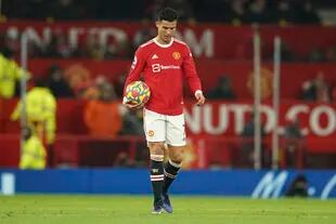 Cristiano Ronaldo, en un partido reciente: el partido del Manchester ante Bretford fue suspendido