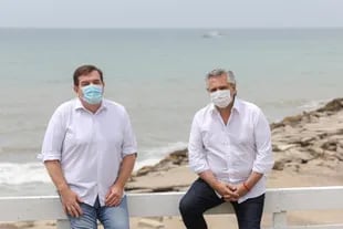 Guillermo Montenegro y Alberto Fernández, unidos por un vínculo a prueba de accidentes domésticos