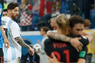 No brilló durante el partido contra Croacia, poco participativo y taciturno, hay preocupación por saber ¿Qué le pasó a Messi?