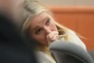 Gwyneth Paltrow durante el comienzo del juicio