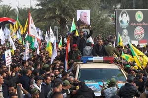 “¡Muerte a EE.UU.!”: el grito en el masivo funeral de Qasem Soleimani en Irak