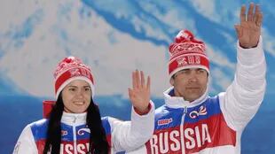 Los dos medallistas rusos de luge sancionados