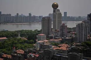 Vista de la ciudad de Wuhan