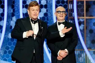 Elton John y Bernie Taupin, compositores de la mejor canción original
