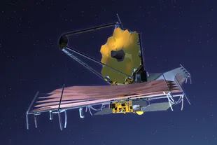 El telescopio espacial James Webb descubrió una galaxia