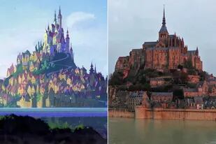 Los palacios y  las casas del mundo que inspiraron a Disney para realizar sus películas