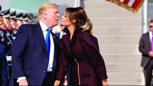 Trump y la primera dama, una relación que se comenta en la Casa Blanca y fuera de las paredes del poder de Washington
