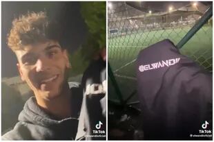 El Vandi Throws A T-Shirt Bearing His Name In The Courtyard Of The House (Photo: Video Capture)