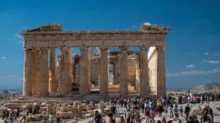 Las esculturas originalmente formaban parte de icónico templo del Partenón, en Atenas