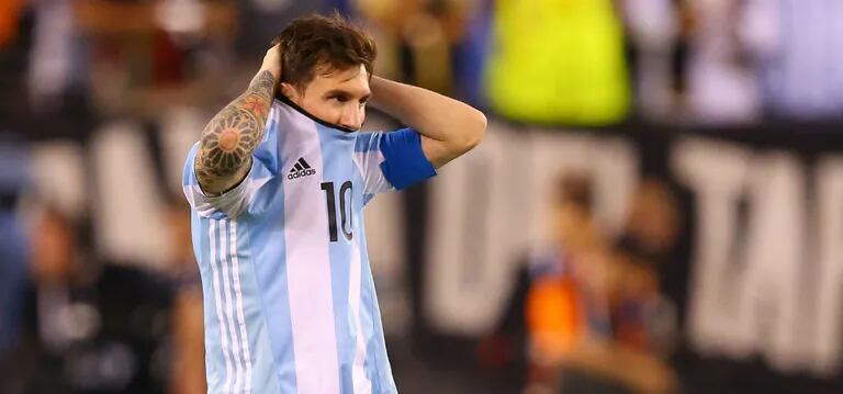 Copa América 2016. Lionel Messi anunció su retiro de la selección: "Se terminó para mí; ya está, lo intenté mucho pero no se da"