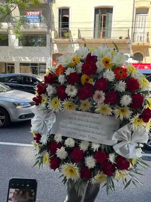 Diego Torres le envió flores a Gerardo Rozín