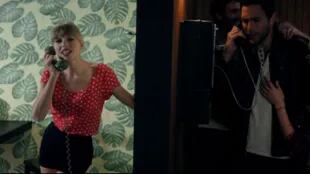 Taylor Swift y un símil Jake Gyllenhaal en el video de la canción dedicada al actor