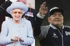 El día en que Diego Maradona le envió un mensaje a la reina Isabel II