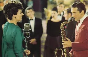Liza y De Niro, en una escena del film