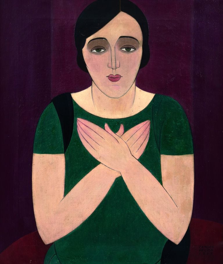 Retrato de Berta Singerman (1927), de Carlos Mérida