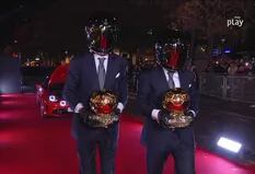 La particular manera en que dos pilotos de la Fórmula 1 trasladaron los balones de oro