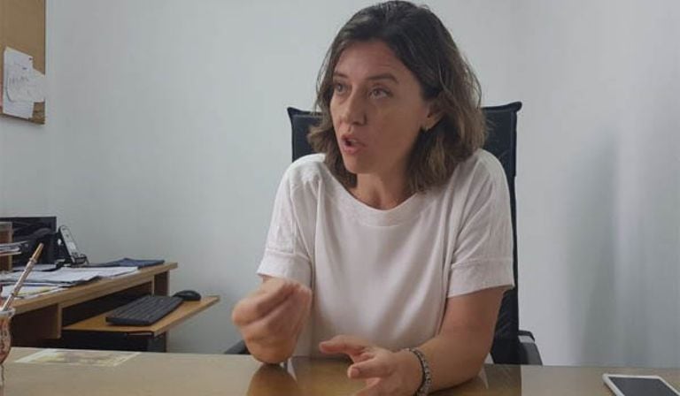 La fiscal Anticorrupción de Entre Ríos, Cecilia Goyeneche, ahora suspendida en el cargo.