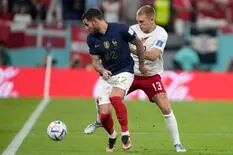 Francia domina a Dinamarca, pero aún no encuentra el primer gol del partido