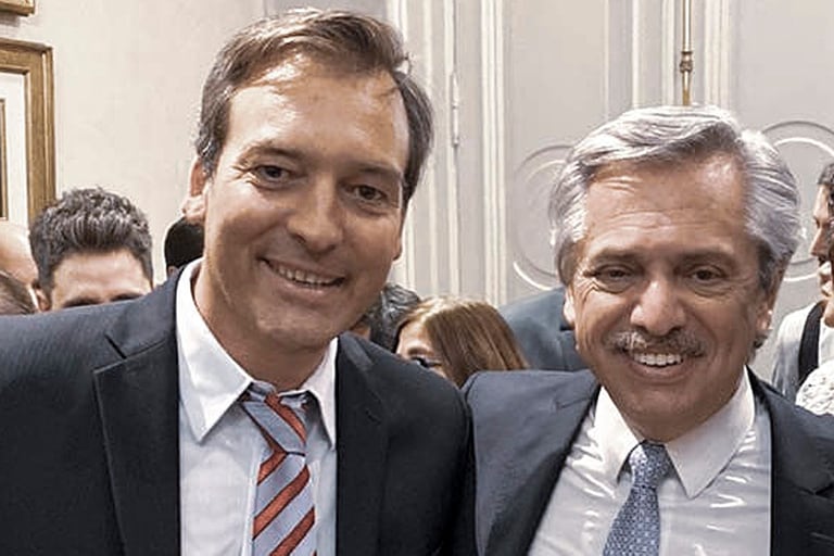 Martín Soria y Alberto Fernández