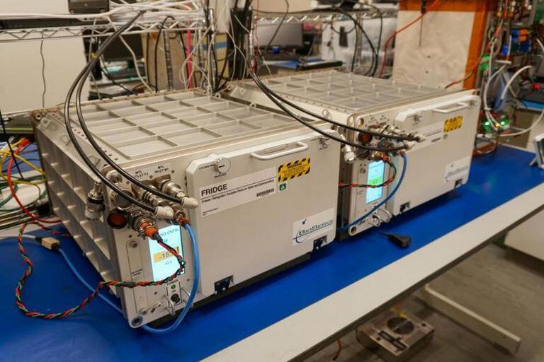 La heladera espacial desarrollada por la Universidad de Colorado en Boulder puede alcanzar una temperatura de hasta 15 grados bajo cero y la NASA ya encargó ocho equipos para los astronautas de la ISS