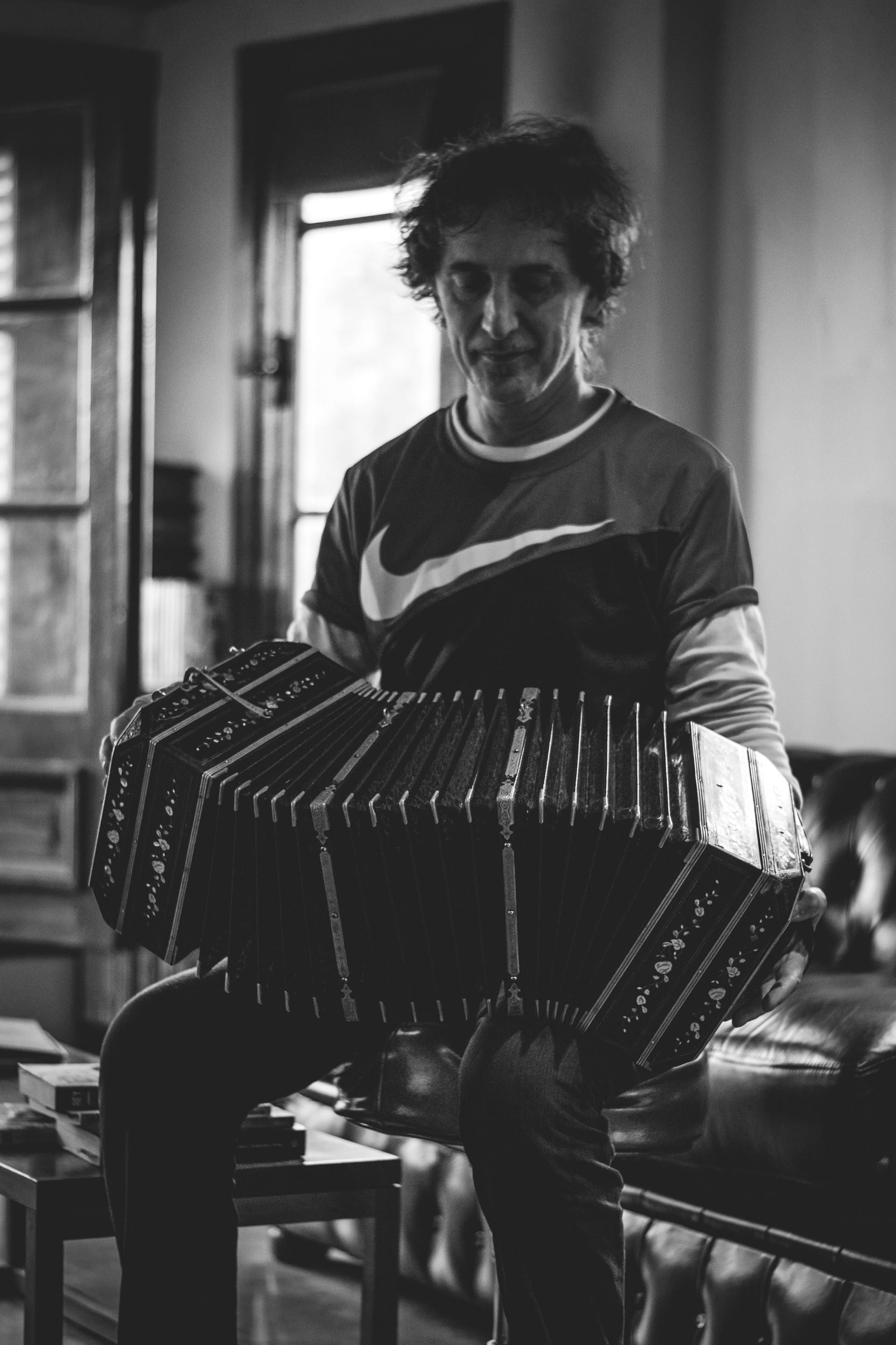 The bandoneon, the other passion of Fernando Samalea