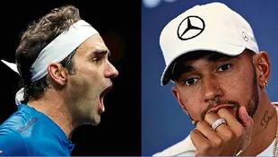 Federer y Hamilton