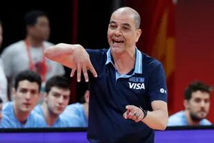 Sergio Hernández, entrenador del seleccionado argentino que busca el oro en el Mundial