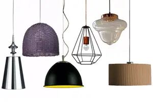 Lámparas colgantes: diseños por menos de $1000