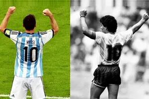 Messi vs. Maradona: la comparación de los "10" en la que uno está en desventaja