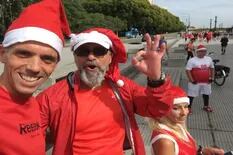 Daddy Noel Runner: el maratonista que corre por los chicos internados en Navidad