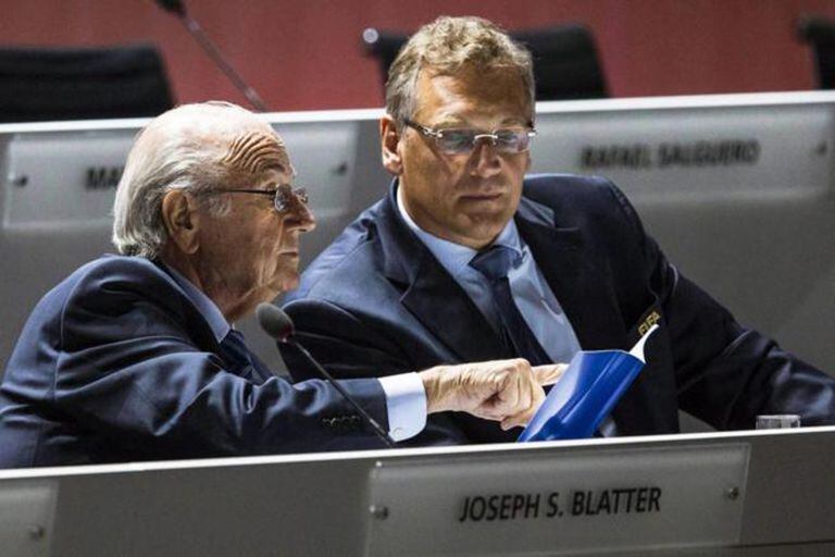 Valcke y Blatter, los principales señalados