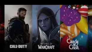 Candy Crush, Call of Duty, Warcraft y Overwatch se encuentran entre los viedeojuegos más populares de Activision Blizzard