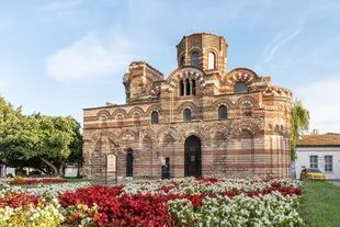 La iglesia de San Pantokrator en Nessebar, Bulgaria