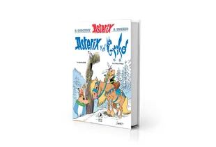 Portada de "Asterix y el grifo", de Jean-Yves Ferri y Didier Conrad