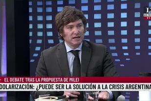 Javier Milei explicó cómo haría para dolarizar la economía argentina