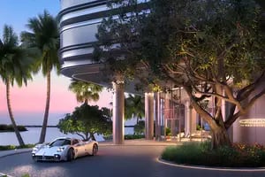 El argentino que diseña autos de lujo levantará una torre exclusiva en Miami con su nombre